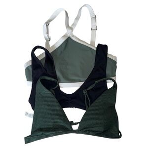 Aerie Ribbed Bralette Bikini Tops